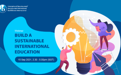 IB Build a sustainable international education webinar