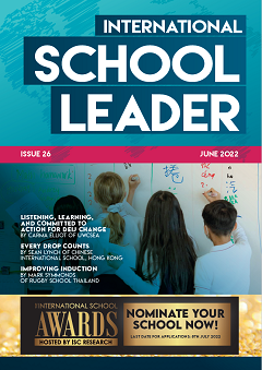 Cover of International School Leader Magazine issue 26