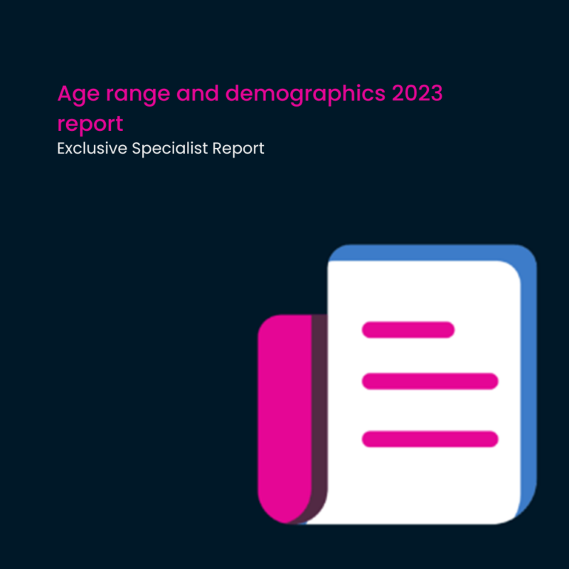 Age range and demographics 2023 report