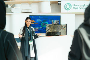 Misk Schools student presentation at Cityscape Riyadh 2024
