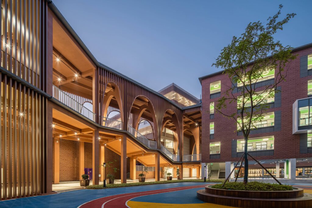 Sustainable campus at Cogdel Cranleigh School Changsha
