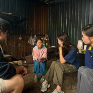 Concordia students engaging with the community