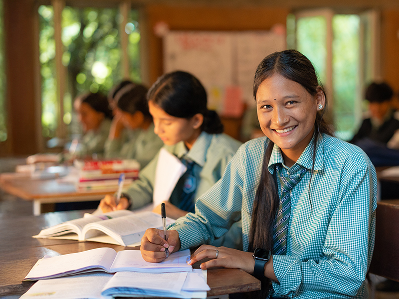 Students at Kopila Valley School
