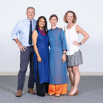 Megan Brazil, Nitasha Crishna, Joshua Smith, and Kay Strenio