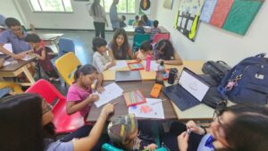 Pathways students participating in teaching sessions