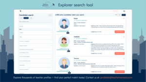 Teacher Horizons' Explorer Search Tool