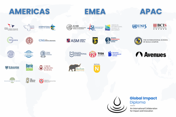 Global Impact Diploma Schools for 2026-2027 (by region)