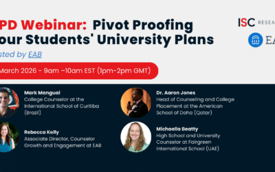 CPD Webinar: Pivot Proofing Your Students’ University Plans